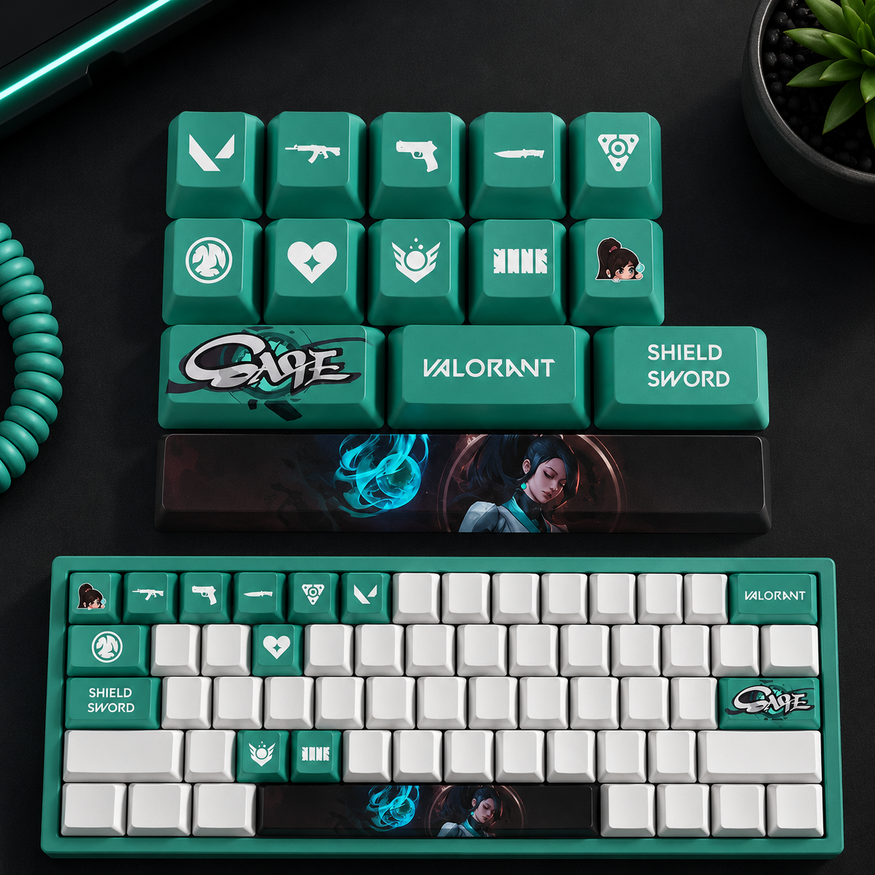 SAGE Keycap Set
